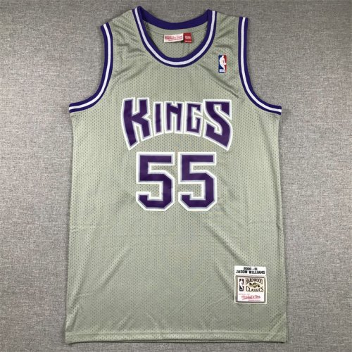 NBA 55 Williams Sacramento Kings Maillot grey